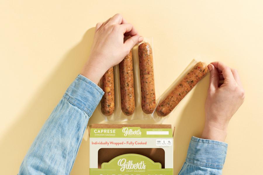 Tearing sausage links